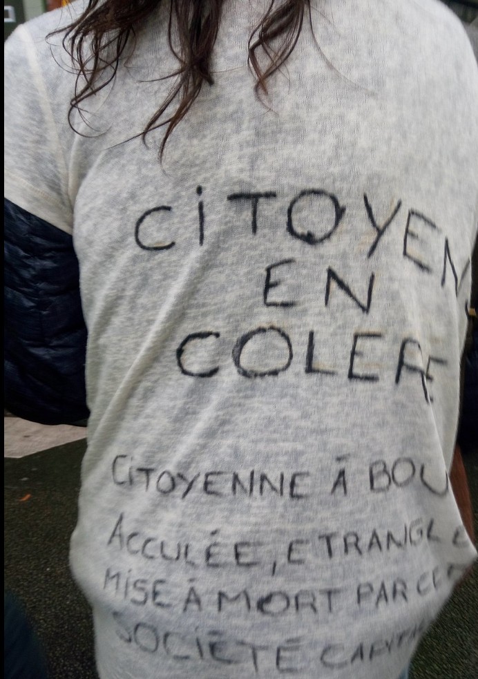 Citoyenne en colère